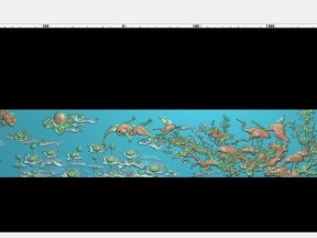 File mẫu cnc tranh sen hạc tùng