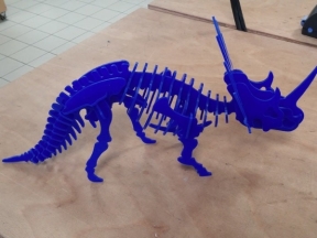 File mô hình khủng long cnc