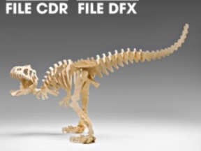 File mô hình lắp ráp 3d khủng long Allosaurus