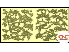 File rồng hóa tùng cúc vuông jdpaint