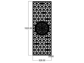File thiết kế cnc cổng 1 cánh trống đồng