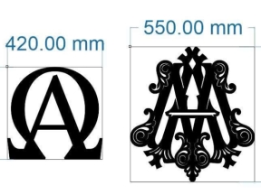 File thiết kế cnc logo hoa văn đơn giản