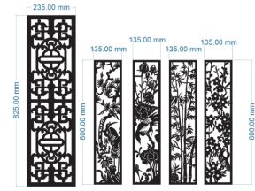 File thiết kế cnc tùng cúc trúc mai file cad đẹp nhất