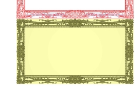 File thiết kế hiện đại Khung tranh CNC Hoa lá tây sang