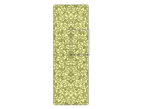 File thiết kế Hoa lá tây tinh xảo mẫu Huỳnh cửa gỗ CNC