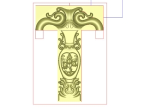 File thiết kế Mẫu Ghế ăn CNC họa tiết quả Đào