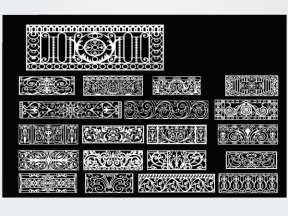 File tổng hợp một số mẫu lan can CNC đẹp