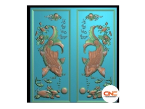File Tranh Lý Ngư Vọng Nguyệt jdp đẹp