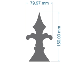 Free thiết kế cnc chông sắt file cad đẹp nhất