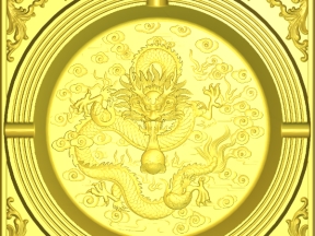 Gạt Tàn Rồng Thiêng – Vân Mây Phong Thủy