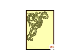 Góc lá tây mới cnc file jdp đẹp