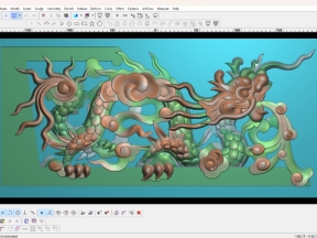 Góc Rồng Bàn Thờ CNC file JDP