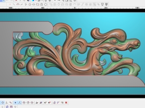 Góc Rồng Bàn Thờ CNC file Jdp mới