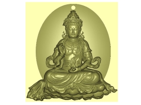Gửi đến Thuviencnc.vn Mẫu CNC Phật Giáo 3D tinh xảo