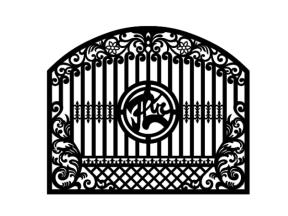 Hàng rào cnc chữ phúc