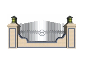 Hàng rào cnc file sketchup