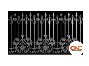 Hàng rào cnc thiết kế jdp đẹp mắt