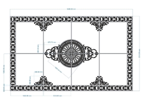 Hồ sơ mái kính cnc đẹp mắt