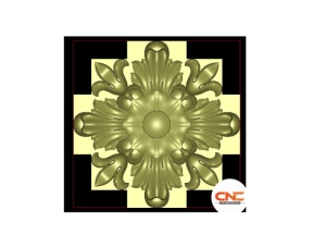 Hoa đắp góc phào cnc thiết kế jdp