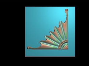 Hoa góc bano cnc đẹp