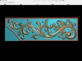 Hoa góc cửa cnc mới năm