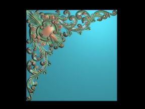 Hoa góc mẫu vẽ tay mới năm