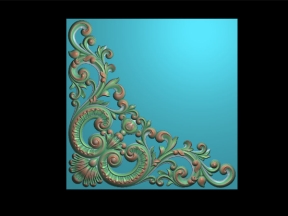 Hoa góc trần cnc tân cổ điển