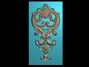 Hoa lá tây cnc đẹp mẫu chuông