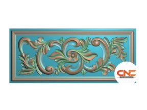 Hoa lá tây cnc file jdp tuyệt đẹp