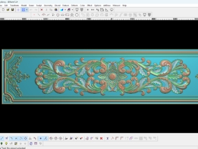 Hoa Lá Tây Cửa CNC file Jdp