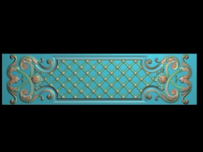 Hoa lá tây ốp trần cnc