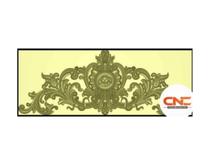 Hoa lá tây tân cổ điển ô giữa to cnc thiết kế jdp