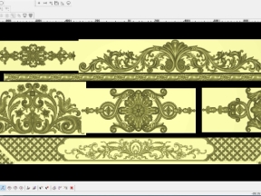 Hoa văn lá tây siêu đẹp file jdp