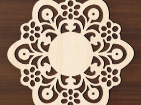 Hoa văn Mandala cách điệu CNC