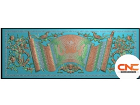Hoành phi hoa mai cnc jdp