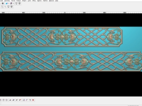 Huỳnh cửa hoa lá tây cnc mẫu mới