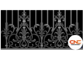 Jdpaint thiết kế mẫu Hàng rào cnc