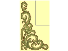 Jdpaint thiết kế mẫu Hoa lá tây cnc tuyệt đẹp