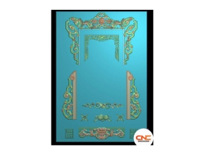 Khung ảnh bài vị cnc mẫu jdp