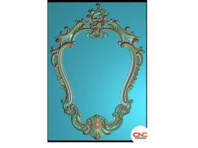 Khung gương lá tây cnc jdp