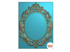 Khung gương lá tây cổ điển mới nhất