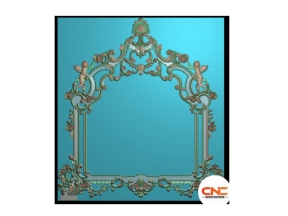 Khung gương thiên thần cnc thiết kế jdp