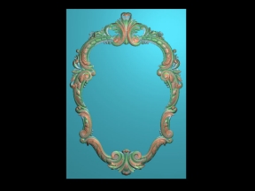 Khung gương tròn cnc mẫu mới