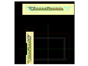 Khung tranh cổ điển cnc thiết kế trên jdp