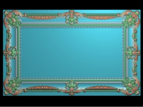 Khung tranh hoa văn tân cổ điển