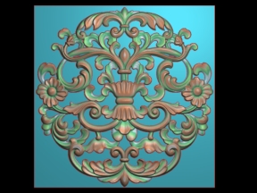 Lá Tây Tròn CNC file Jdp