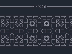 Lan can cnc bản vẽ dxf đẹp mắt nhất