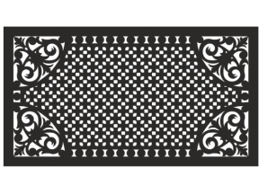 Lan can cnc thiết kế file dxf
