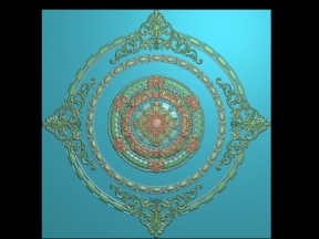 Mâm trần cnc hoa văn đẹp