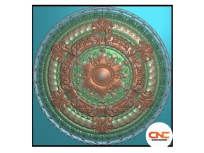 Mâm trần cổ điển cnc file vẽ jdp